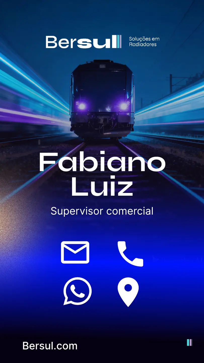 Cartão digital de Fabiano Luiz, Supervisor Comercial